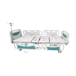 Cama Hospitalaria Eléctrica con barandas ABS